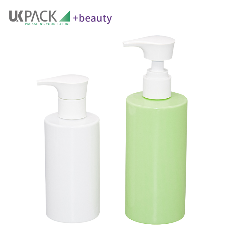 Flat Shoulder Leak Proof PET Lotion Bottle For Body Wash Moisturizer Liquid Soap