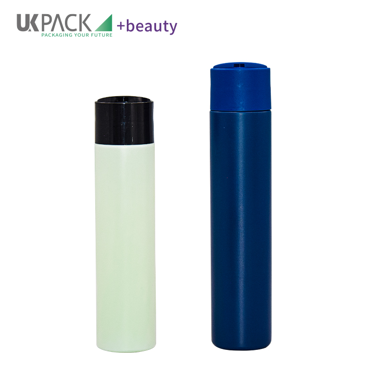 250ml / 300ml HDPE Hair Care Container Squeezable Lotion Pump Bottle Skin Care Packaging UKL14
