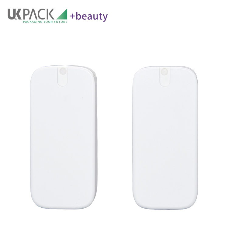 35ml Portable Square Card Disinfection Spray Bottle Plastic Sub Packing Perfume Bottle
