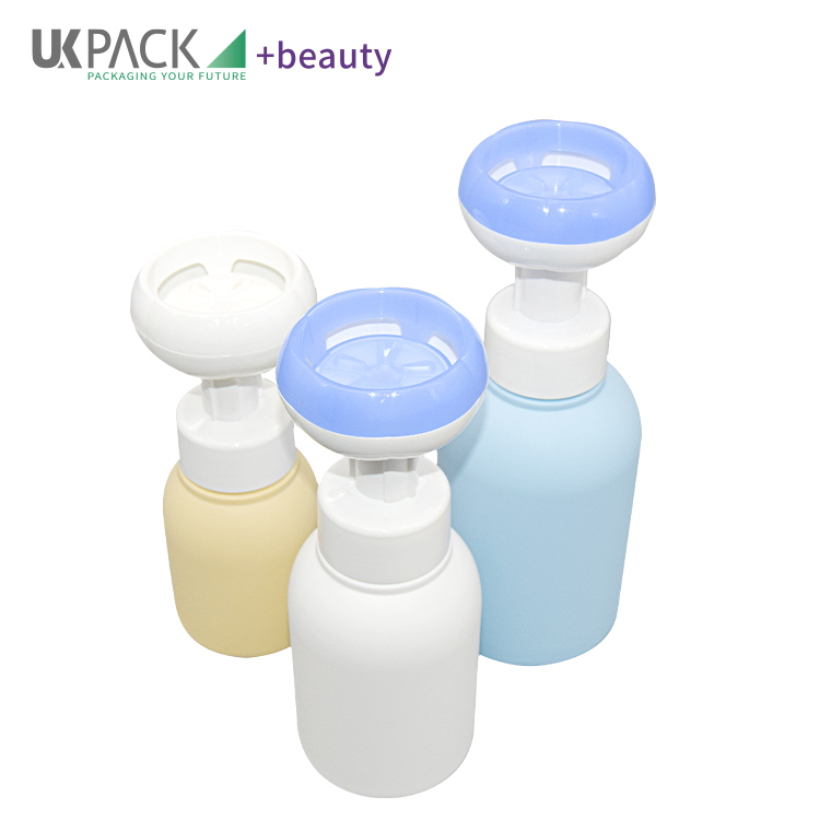 Plastic Empty Flower Shaped Foam Soap Pump Bottle 200ml 300ml 500ml Liquid