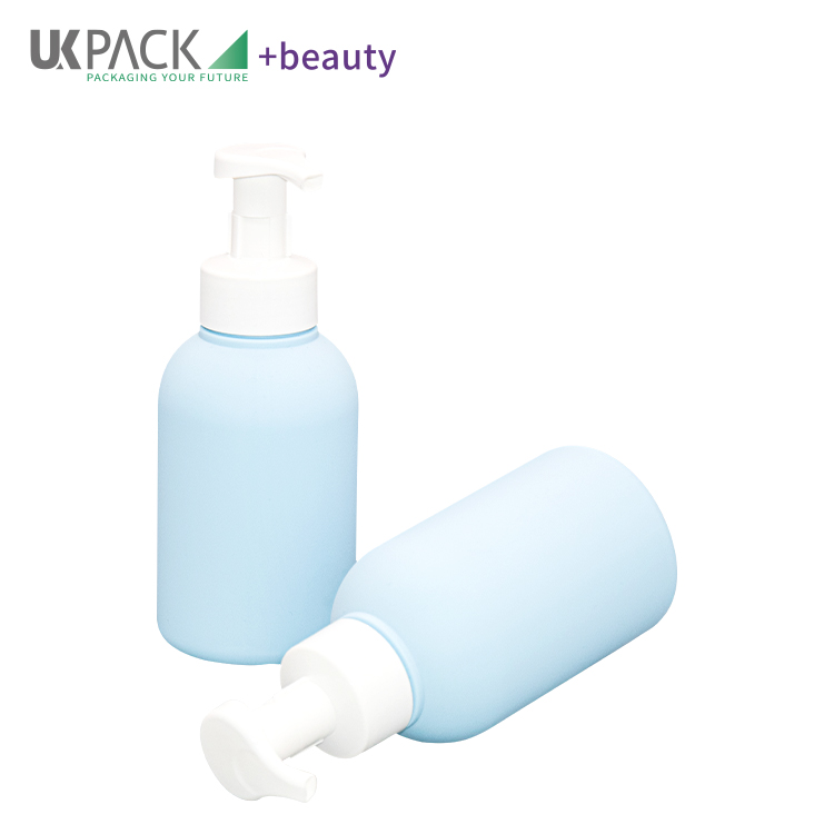 16oz 500ml Foam Pump Bottles Blue Hdpe Pp Hand Wash Packaging