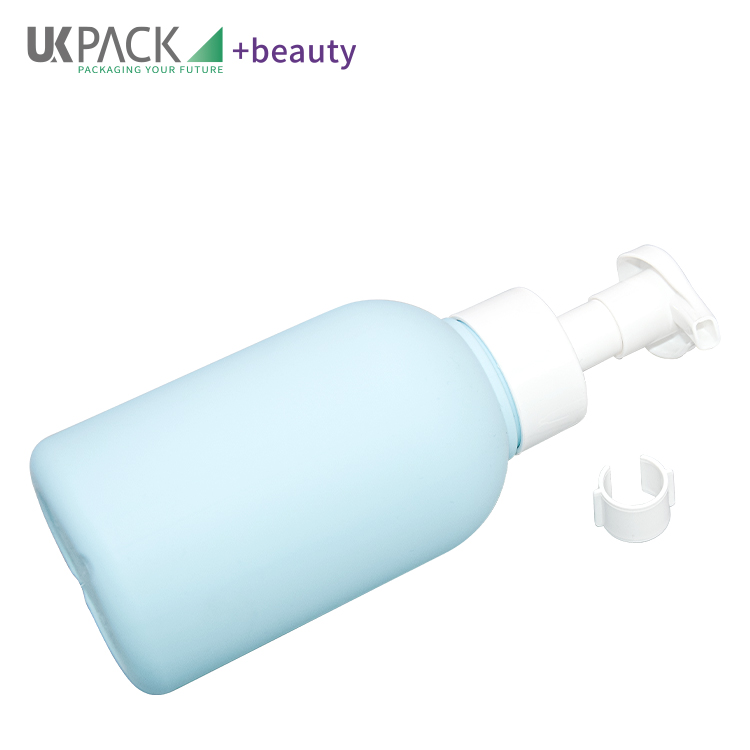 16oz 500ml Foam Pump Bottles Blue Hdpe Pp Hand Wash Packaging