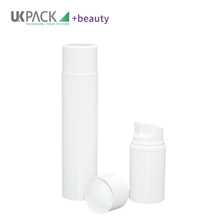 50ml 150ml Airless Pump Bottles Pp Skincare Cosmetic Packaging Pcr Container