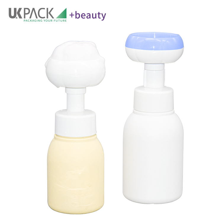 Plastic Empty Flower Shaped Foam Soap Pump Bottle 200ml 300ml 500ml Liquid