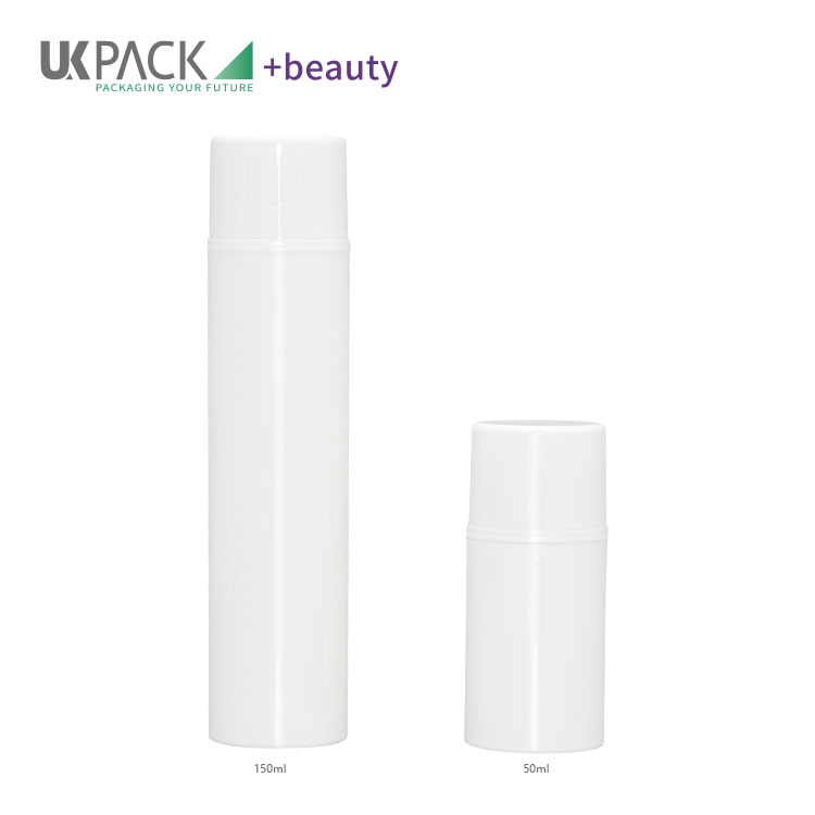 50ml 150ml Airless Pump Bottles Pp Skincare Cosmetic Packaging Pcr Container