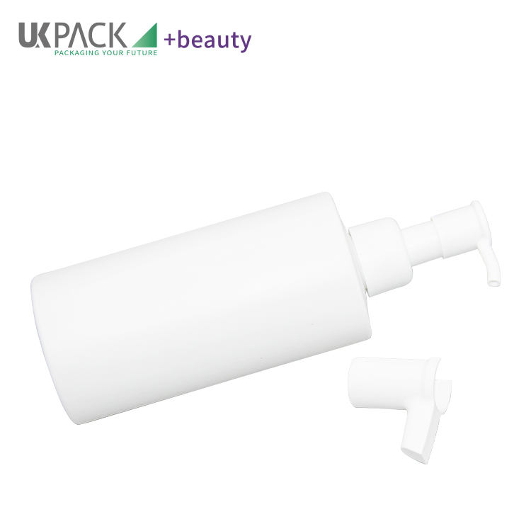 200ml 300ml Makeup Cleansing Oil Pump Bottle Flat Shoulder Cosmetic Remover Bottle