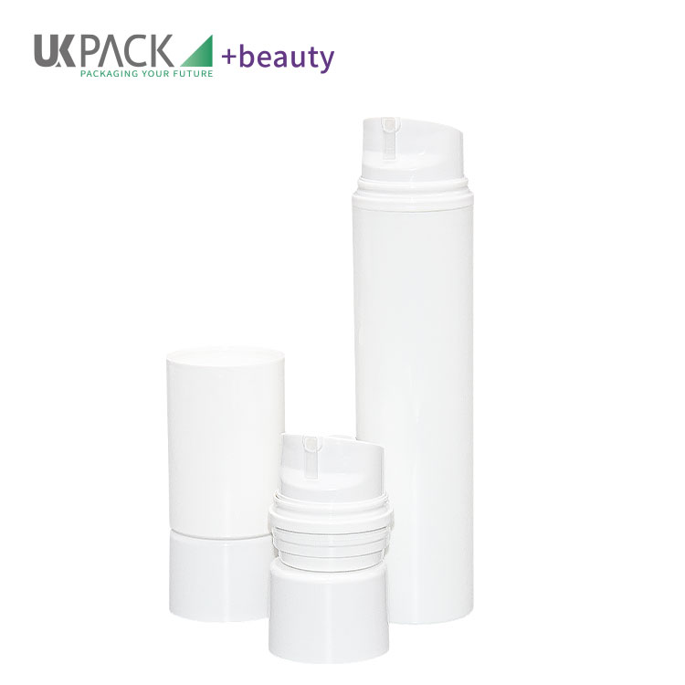 50ml 150ml Airless Pump Bottles Pp Skincare Cosmetic Packaging Pcr Container