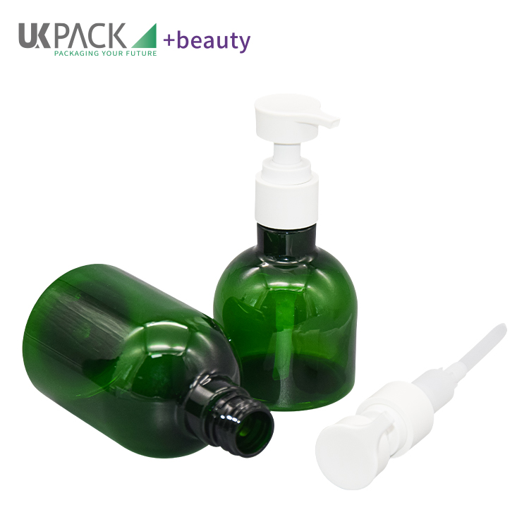 Dark Green Od 64.5mm Lotion Pump Bottle Left And Right Lock