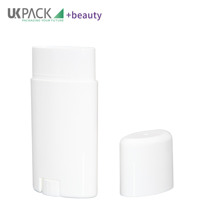 Oval Deo Stick Packaging Empty Container PP Eco Friendly 15g 50g 75g Economic