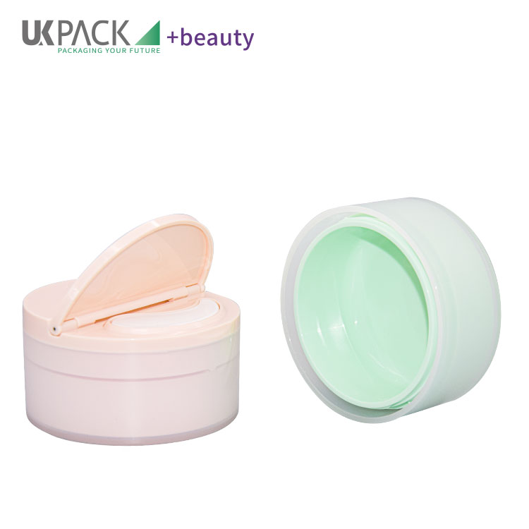 100g Flip Top Cap PP Cream Jar Skincare Cosmetic Mask Jar