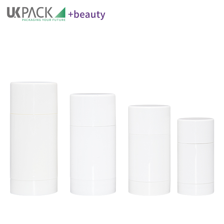 Recyclable Polypropylene Plastic Empty Deodorant Container Twist Up Top Fill 1oz - 3oz
