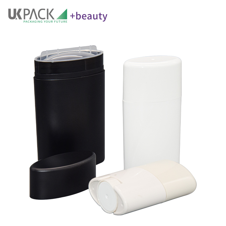 Oval Deo Stick Packaging Empty Container PP Eco Friendly 15g 50g 75g Economic