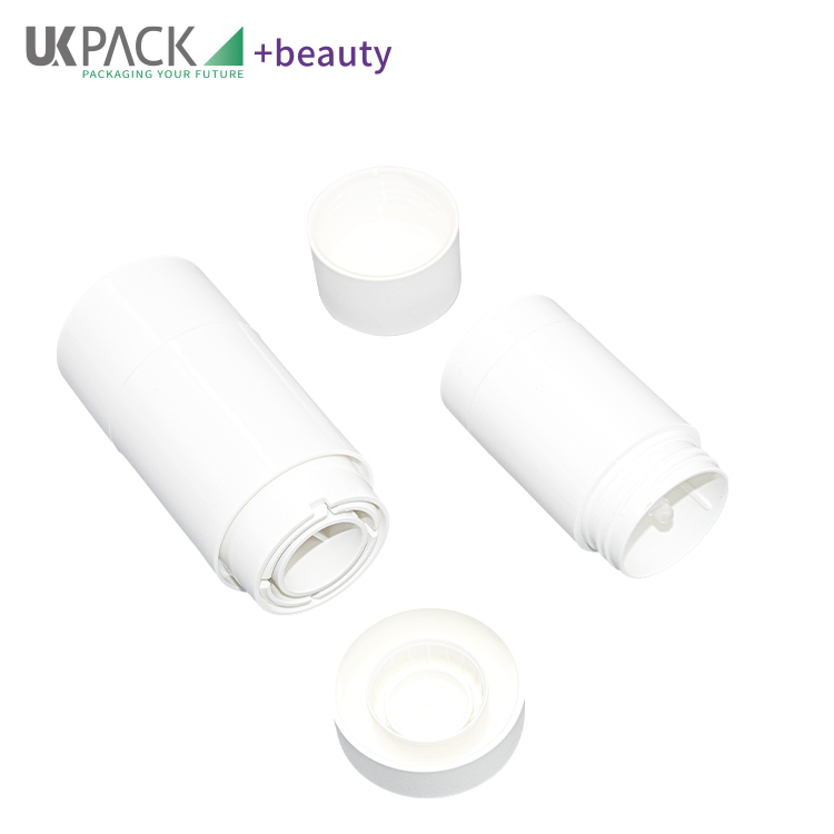 Recyclable Polypropylene Plastic Empty Deodorant Container Twist Up Top Fill 1oz - 3oz