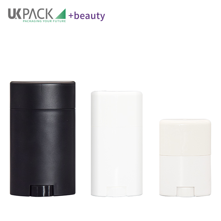 Oval Deo Stick Packaging Empty Container PP Eco Friendly 15g 50g 75g Economic