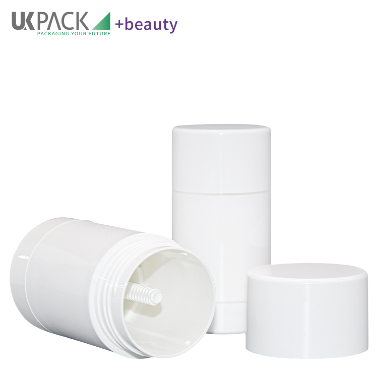 Recyclable Polypropylene Plastic Empty Deodorant Container Twist Up Top Fill 1oz - 3oz
