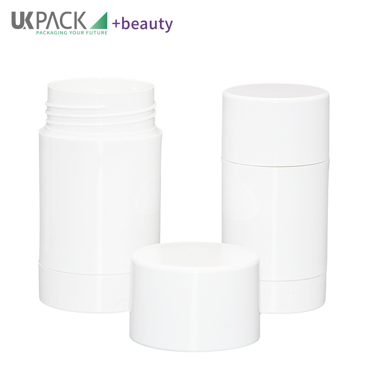 Recyclable Polypropylene Plastic Empty Deodorant Container Twist Up Top Fill 1oz - 3oz