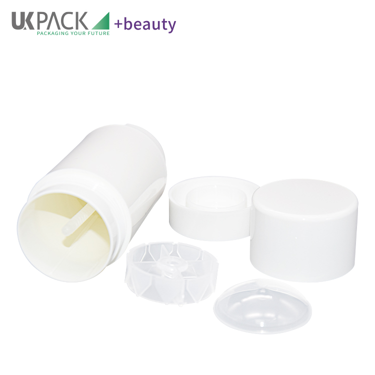 Recyclable Polypropylene Plastic Empty Deodorant Container Twist Up Top Fill 1oz - 3oz