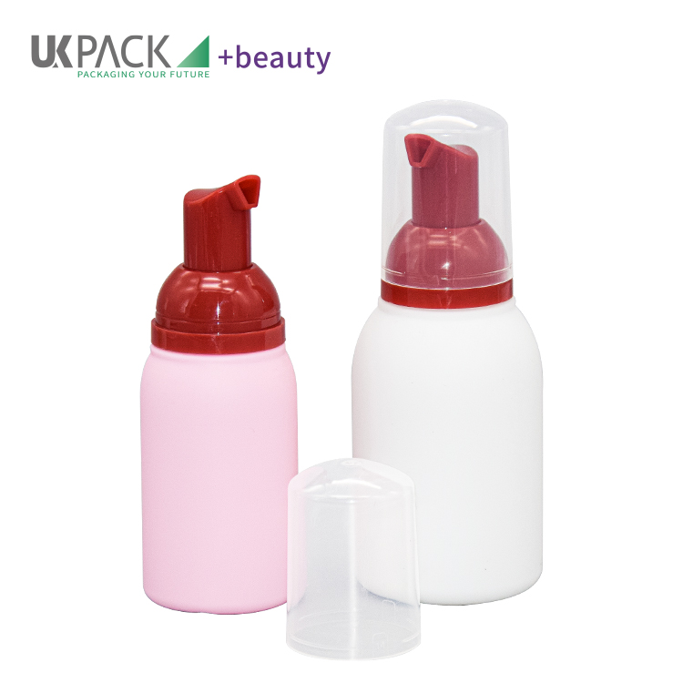 Hpde Hand Wash Od 33mm Foam Pump Bottle Cosmetic 50ml 100ml