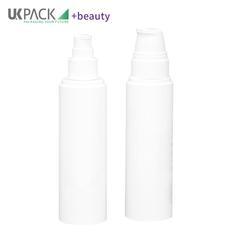 60ml 80ml 100ml 120ml PCR PP Airless Pump Bottles Cosmetic Packaging With Cap