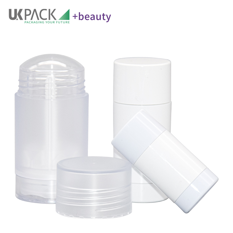 0.2oz - 2.5oz AS Round Clear Deodorant Containers Packaging Tubes 6g 15g 30g 50g 75g