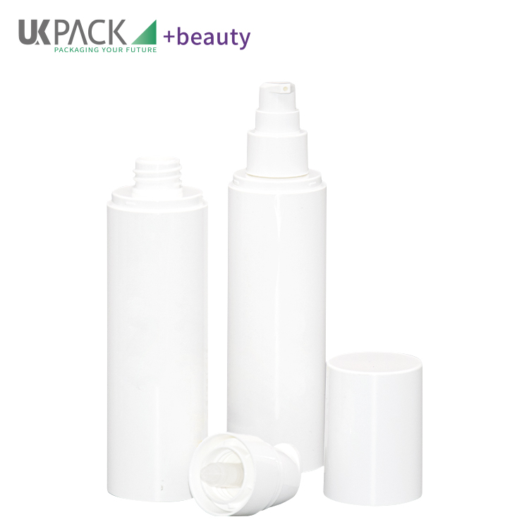 60ml 80ml 100ml 120ml PCR PP Airless Pump Bottles Cosmetic Packaging With Cap