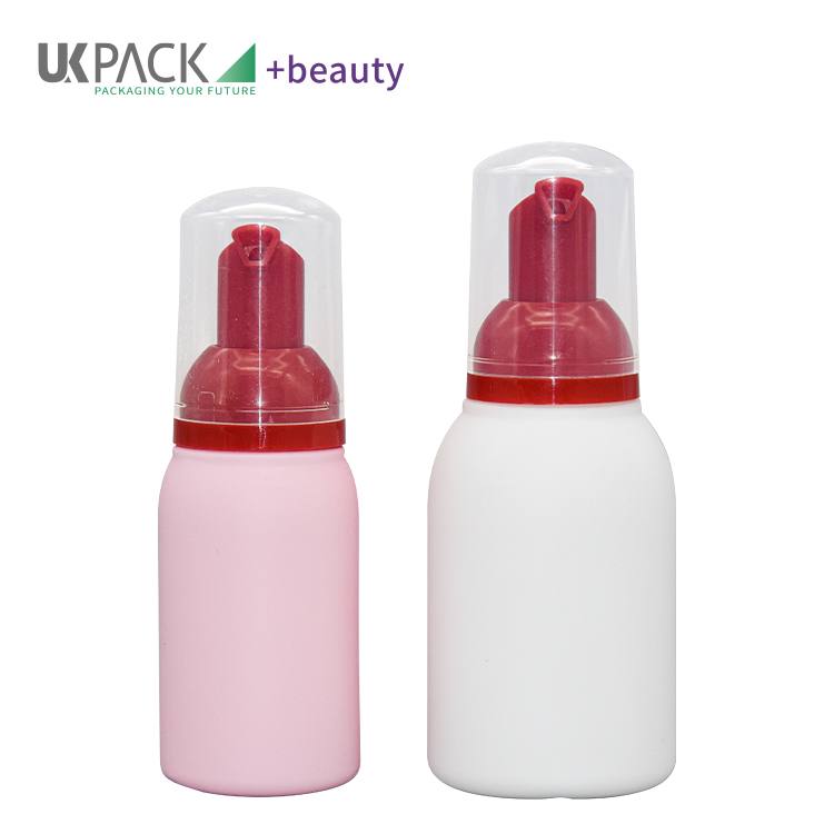 Hpde Hand Wash Od 33mm Foam Pump Bottle Cosmetic 50ml 100ml