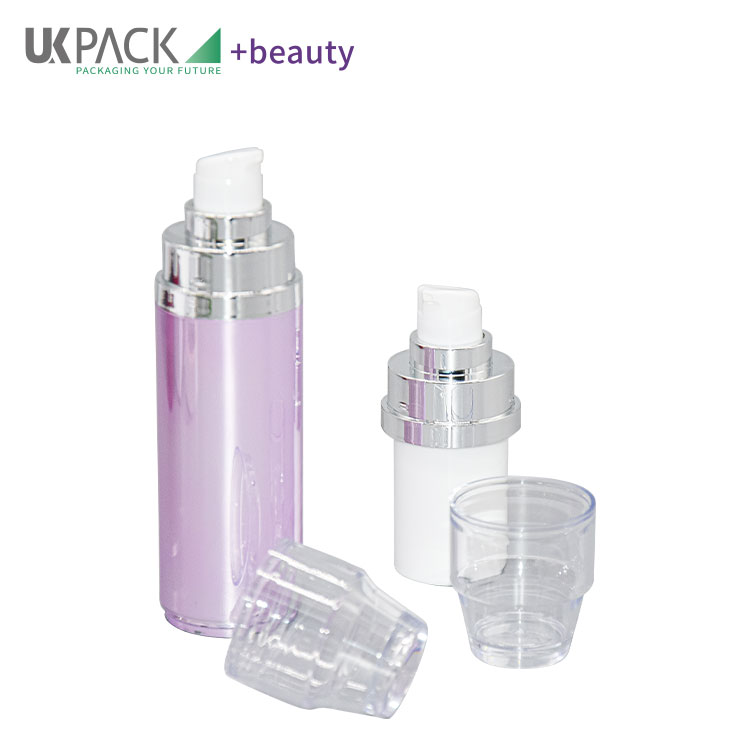 Round AS Airless Bottle Double Ended Cosmetic Packaging 30ML
