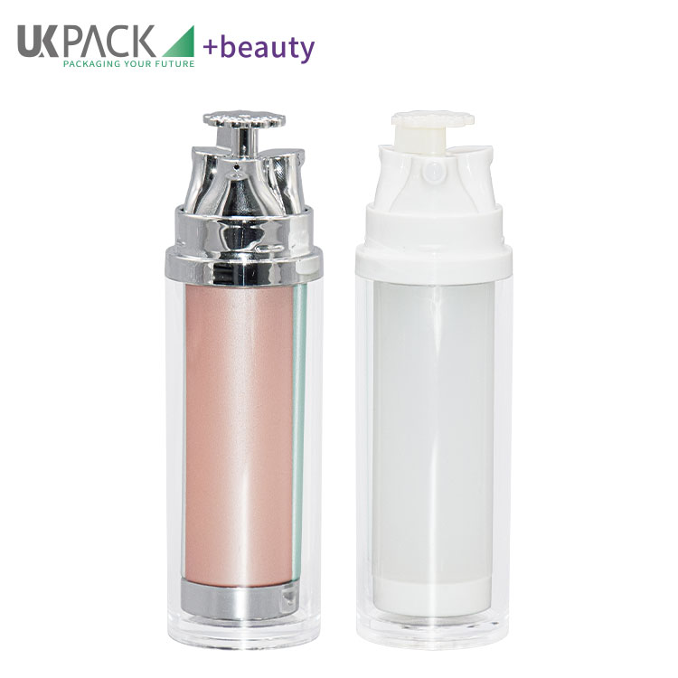 3 In 1 Multifunctional Acrylic Lotion / Spray Pump Bottle Skincare Cosmetic Packaging 15ml