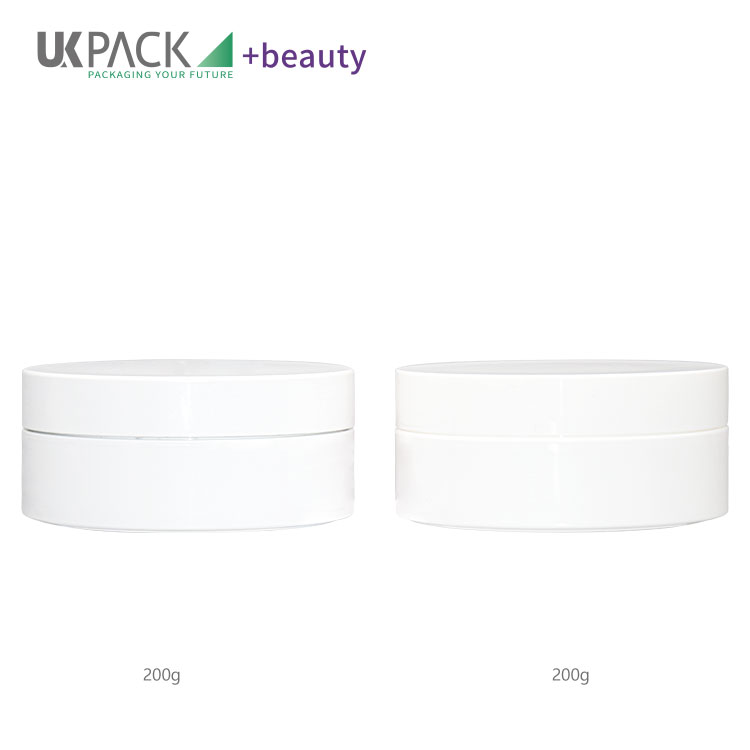 150g Capacity Cosmetic Cream Jars White Screw Cap