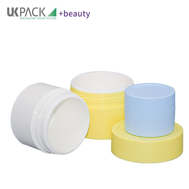 50g/100g/150g/200g Customized Color and Customized Logo Double Layer Skin care packaging Cream Jar UKC52