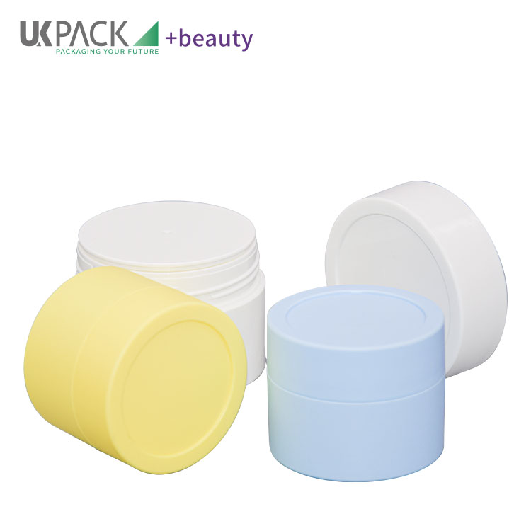 50g/100g/150g/200g Customized Color and Customized Logo Double Layer Skin care packaging Cream Jar UKC52