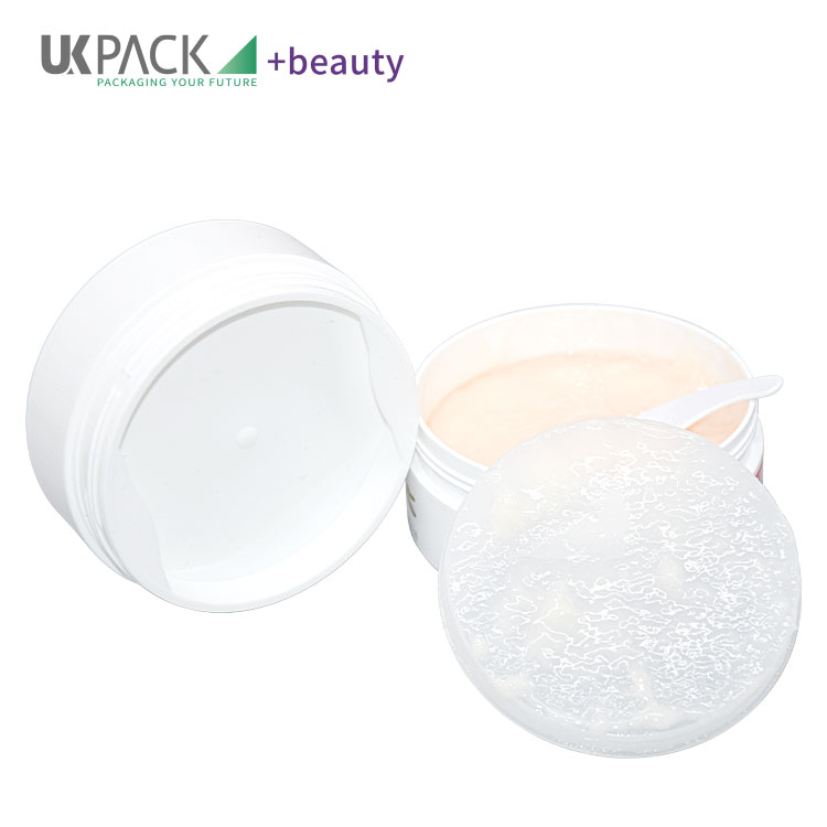 150g Capacity Cosmetic Cream Jars White Screw Cap