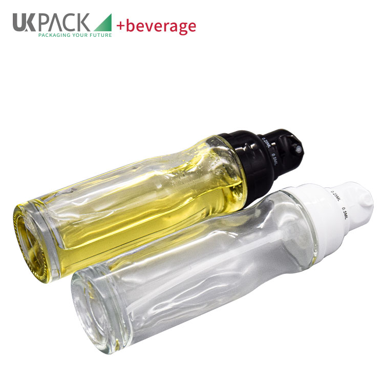 Refillable Food Grade Oil Sprayer Bottle 200ml Glass Mister Bottle For Cooking