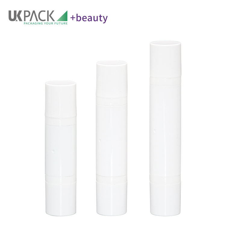 Round Shape PP Airless Bottle Double Ended 15ml 20ml