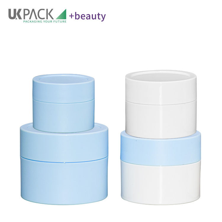 50g/100g/150g/200g Customized Color and Customized Logo Double Layer Skin care packaging Cream Jar UKC52