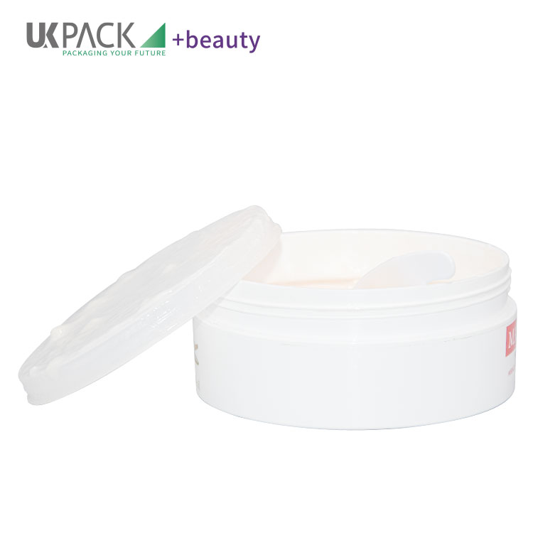 150g Capacity Cosmetic Cream Jars White Screw Cap