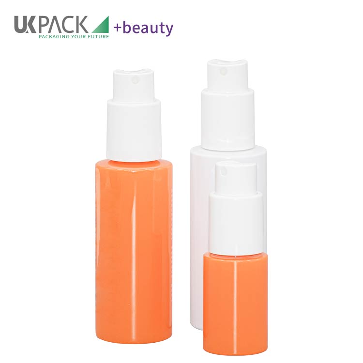 30ml 100ml PET Cosmetic Mist Pump Bottle Left Right Lock