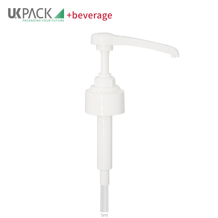 BPA Free Universal Closure Large Head Honey Syrup Dispensing Pump UKS10 5ml