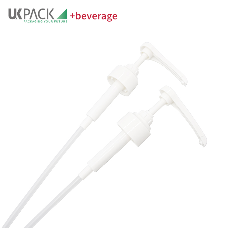 BPA Free Universal Closure Large Head Honey Syrup Dispensing Pump UKS10 5ml