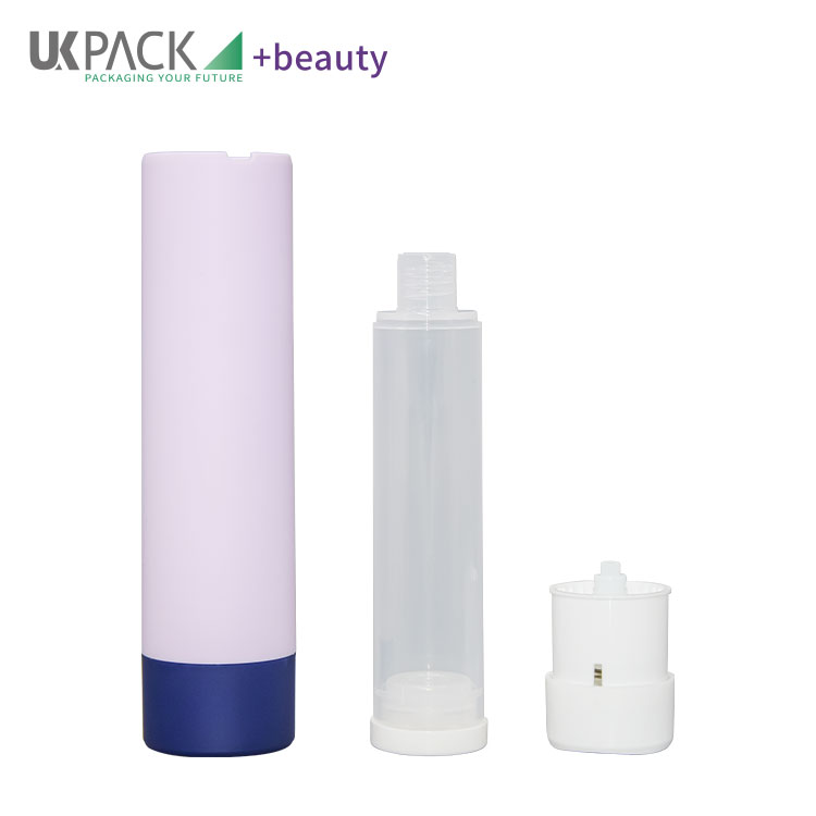 Luxury Skincare Packaging Set Replaceable Bottom Rotary 30ml 50ml PP Airless Bottle 50g PP Cream Jar