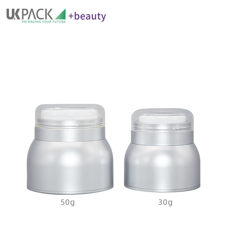 30g/50g Customized Color and Customized  Logo Acrylic Airless Jar Skincare Cosmetic Jar Skin care packaging UKC44