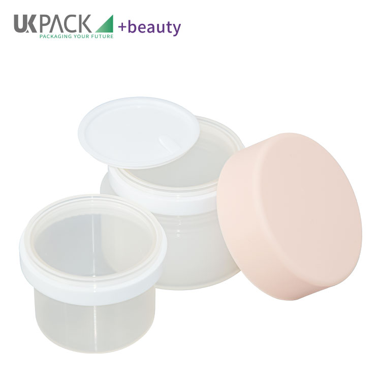 Luxury Skincare Packaging Set Replaceable Bottom Rotary 30ml 50ml PP Airless Bottle 50g PP Cream Jar