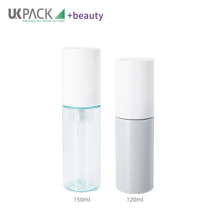 120ml 150ml Foam Pump Bottle Pet Pp Travel Soap Transparent Packaging 48mm Od