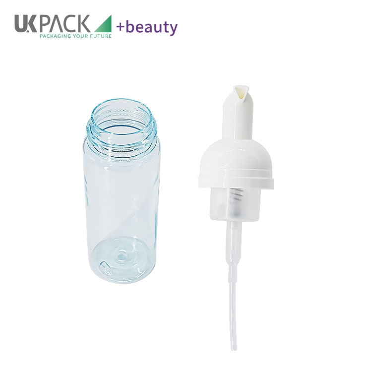 120ml 150ml Foam Pump Bottle Pet Pp Travel Soap Transparent Packaging 48mm Od