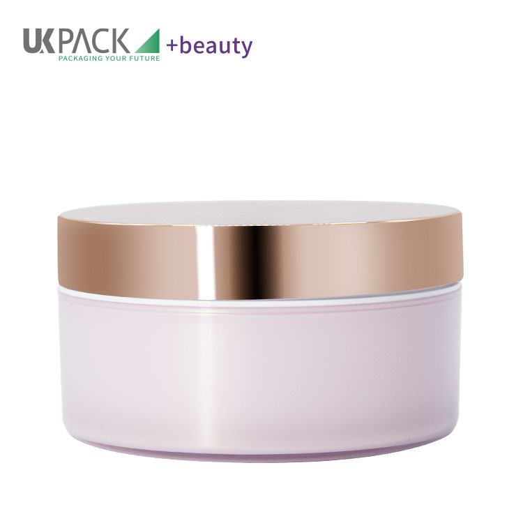 Light Blue Pink 200g AS PP Cosmetic Jars For Face / Body Moisturizing