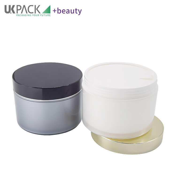 AS PP 500g Body Cream Jar/ Hair Lotion Jar Wide Mouth Leakproof Lid