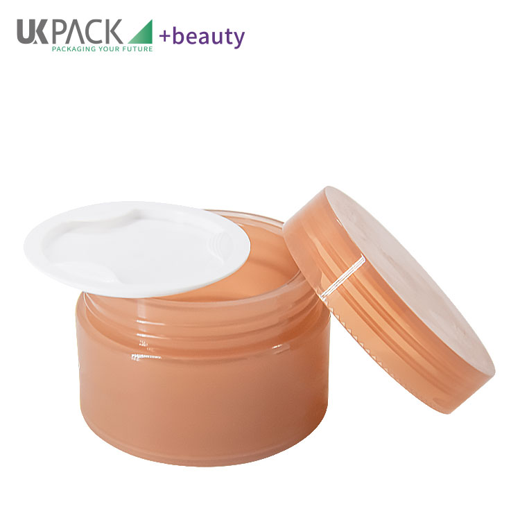 Compact Leak Proof 50g Cosmetic Cream Hair Jars OD 51mm