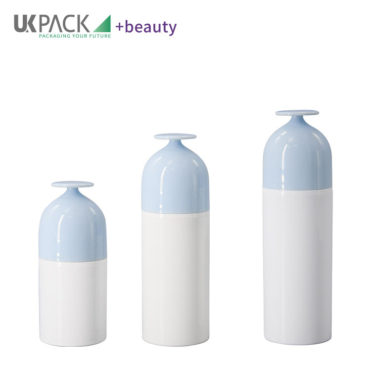 30m 50ml 100ml 150ml 200ml PCR Airless Bottles For Creams Lotions Center Hole Output