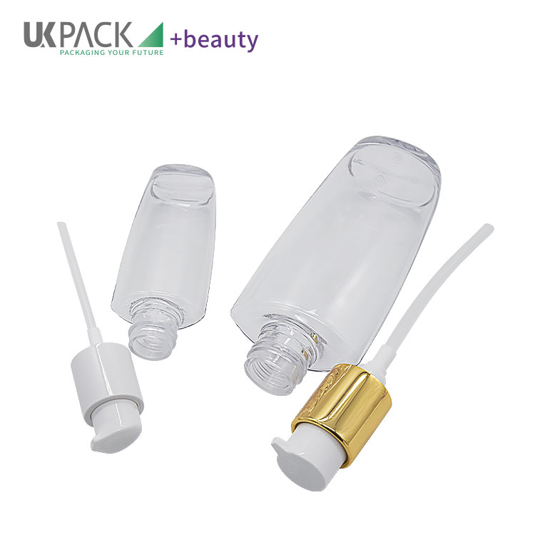 PETG 30ml 100ml Transparent Lotion Bottle Face Cream Makeup Cleansing