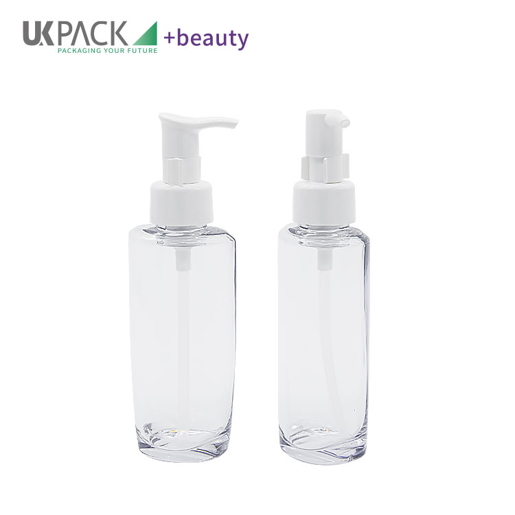 PETG 30ml 100ml Transparent Lotion Bottle Face Cream Makeup Cleansing